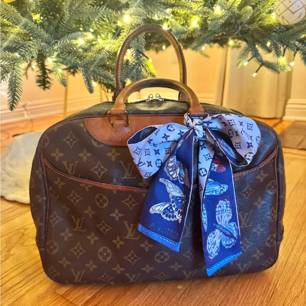 Vintage Louis Vuitton Deauville Monogram Structured Travel Bag